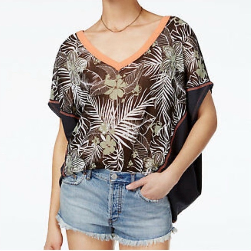 FREE PEOPLE We The Free Margo Tropical Top